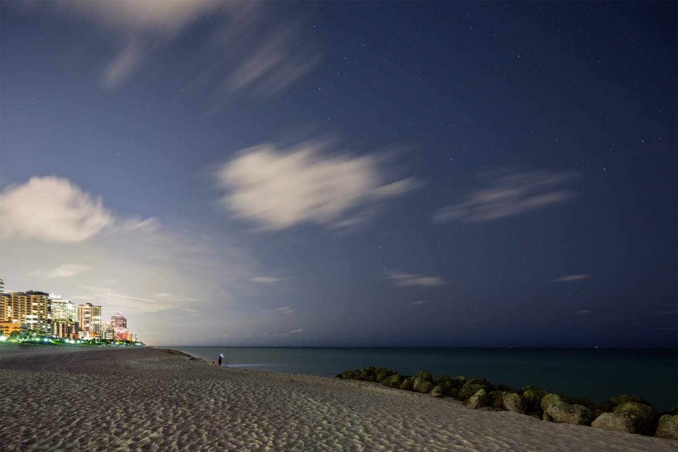 Beach at night - Faena Hotel Miami Beach