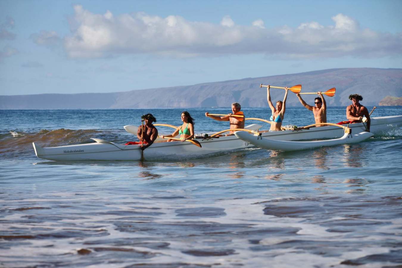 Hawaiian canoe experience - Fairmont Kea Lani