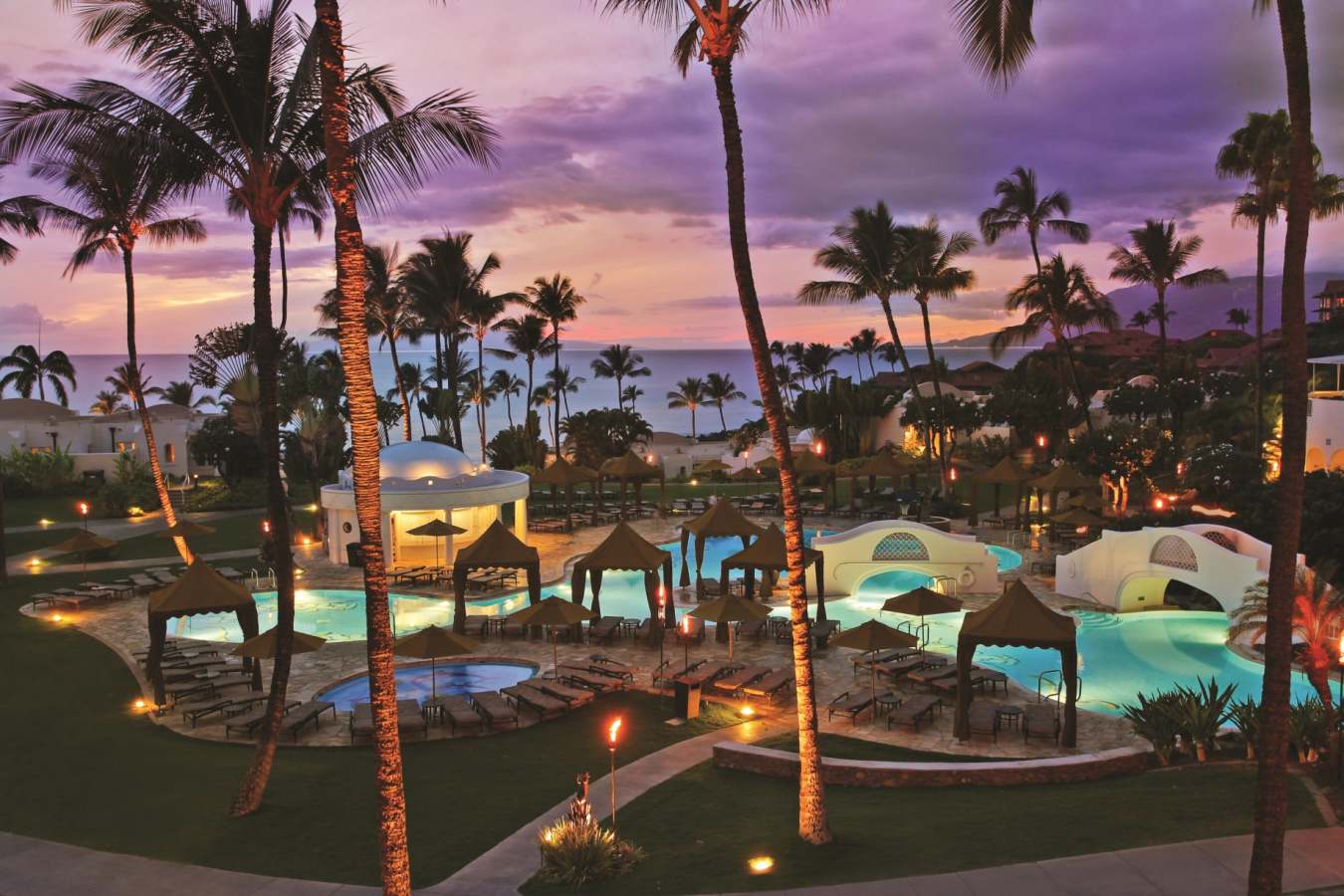 Evening at Fairmont Kea Lani