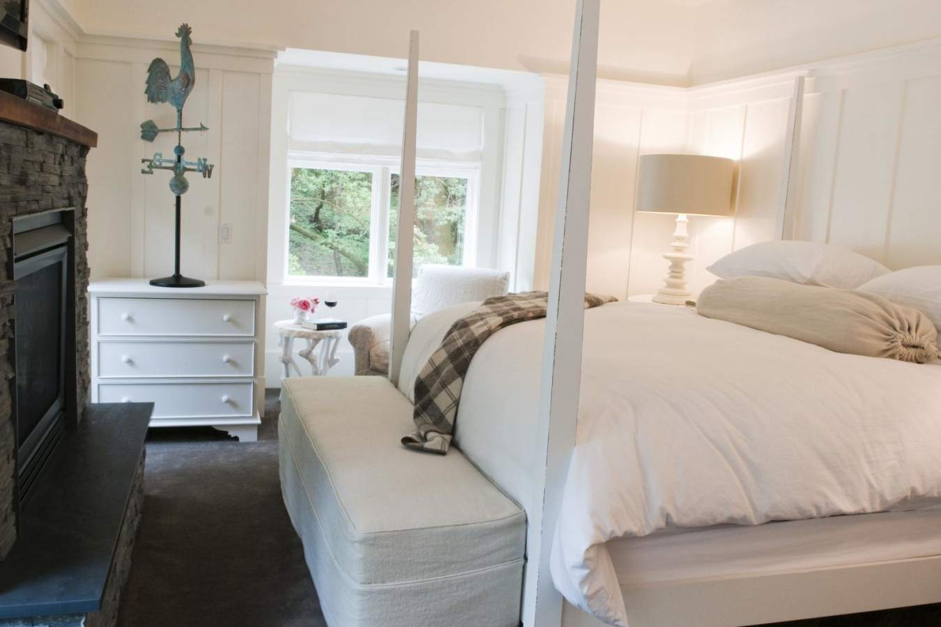 A cottage room  - The Farmhouse Inn Barn Suite