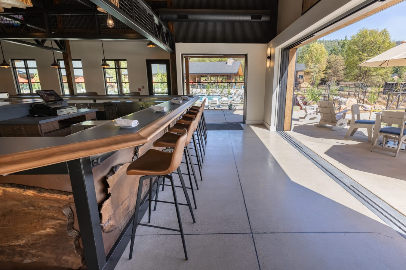 tavern bar and exterior