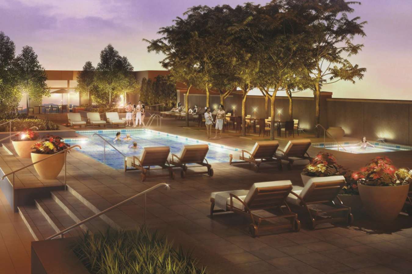 Pool terrace - Four Seasons Hotel Denver