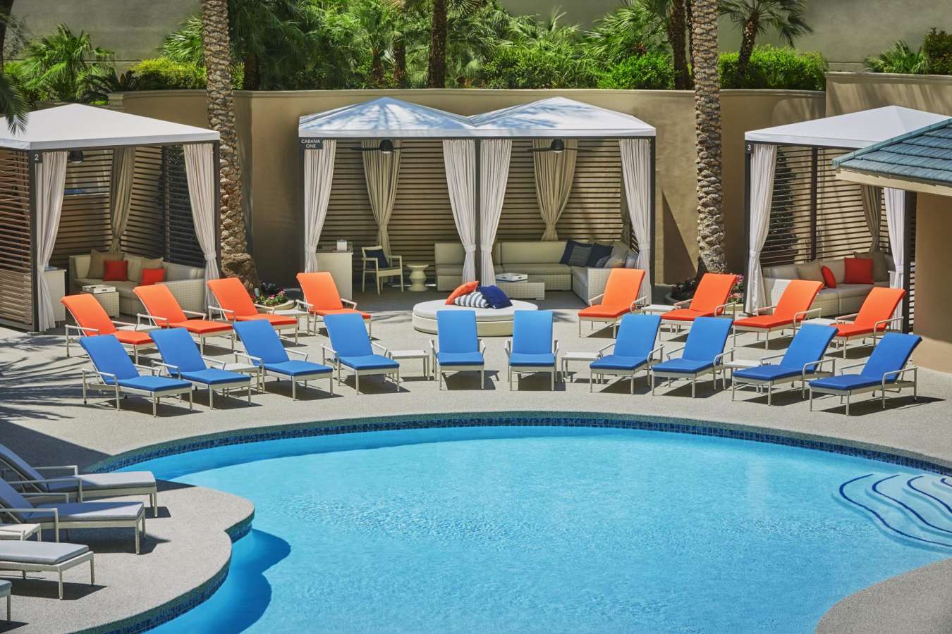 Pool area  - Four Seasons Las Vegas