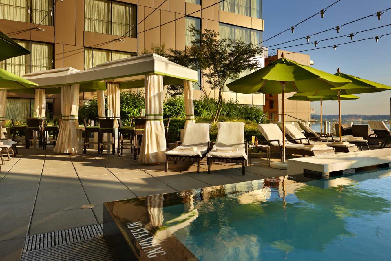 Pool Cabanas  - Four Seasons Seattle