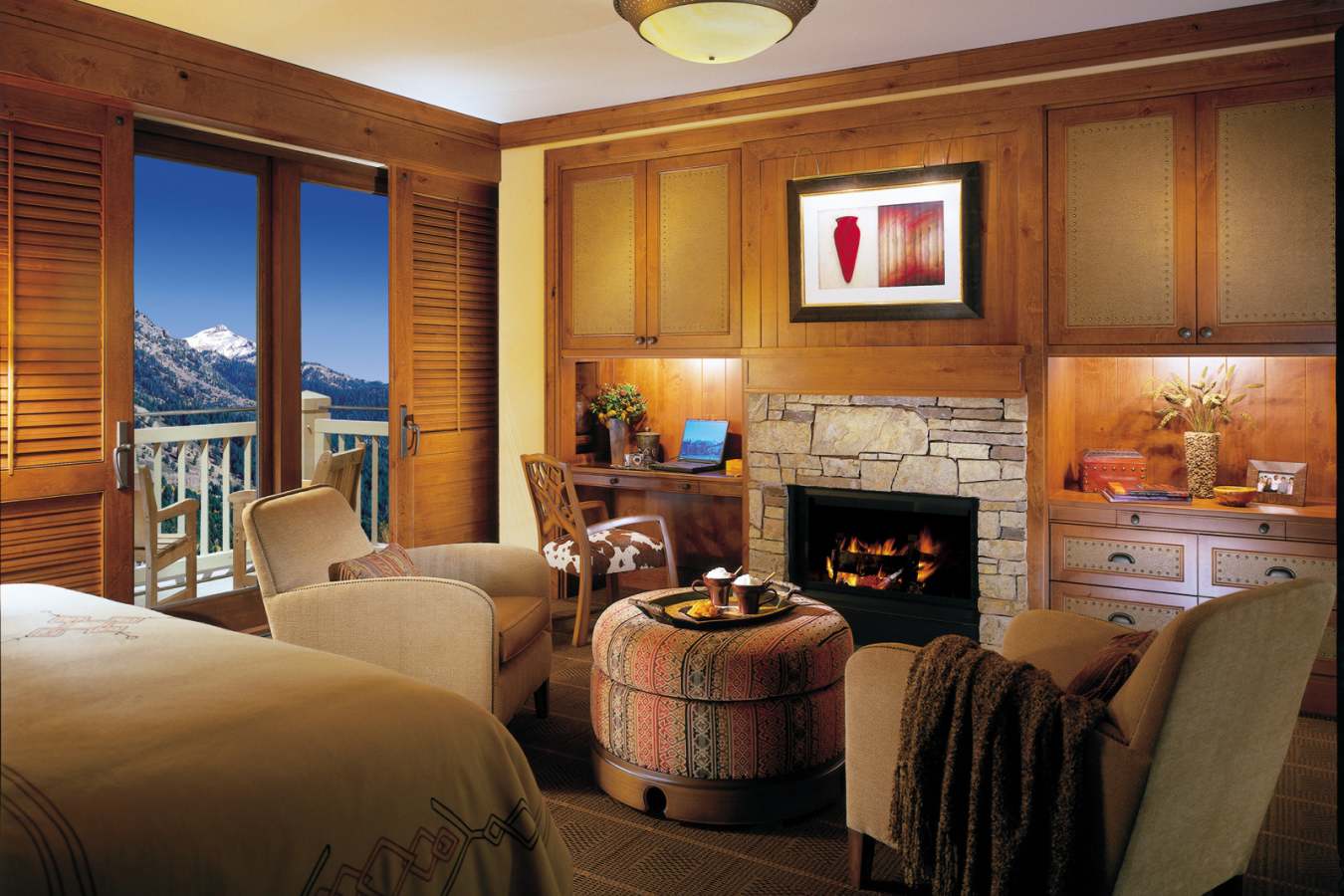 Mountain View Living Room, Four Seasons Jackson Hole
