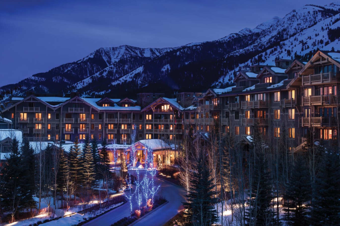 At night - Four Seasons Jackson Hole