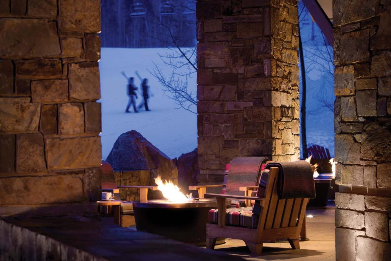 Fire pit - Four Seasons Jackson Hole