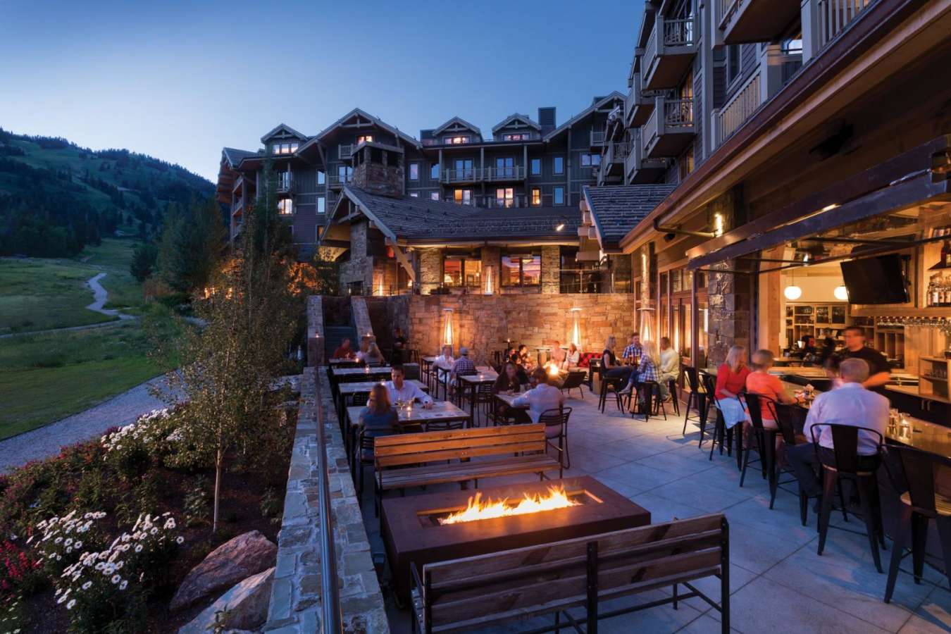 Dining at Four Seasons Jackson Hole