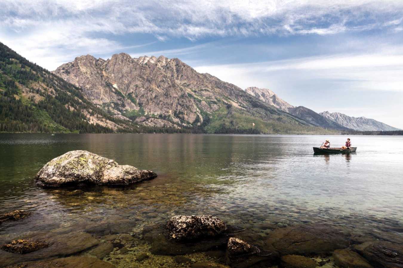 Boating near Four Seasons Jackson Hole