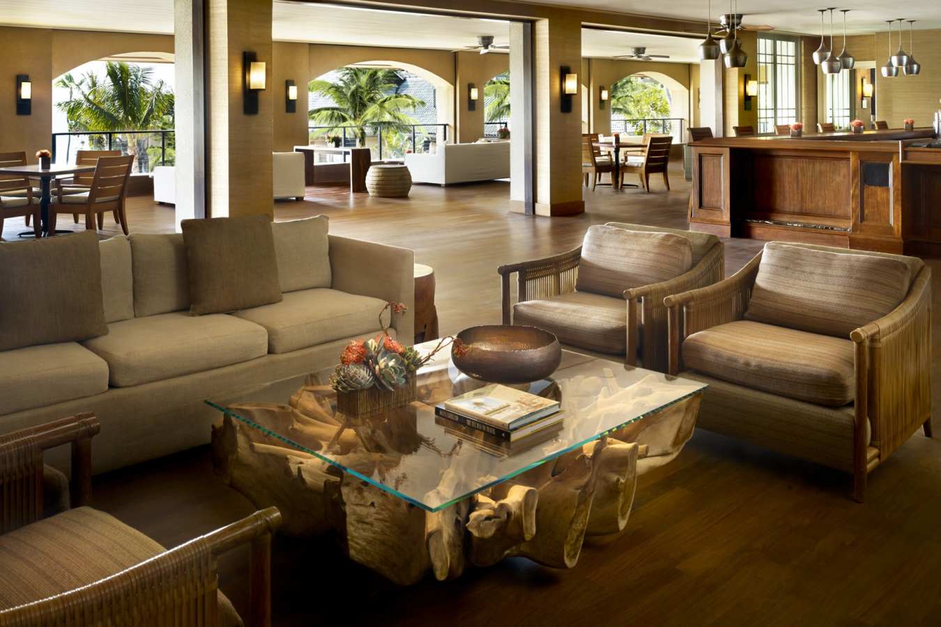 Sports Lounge at Four Seasons Lana'i at Manele Bay