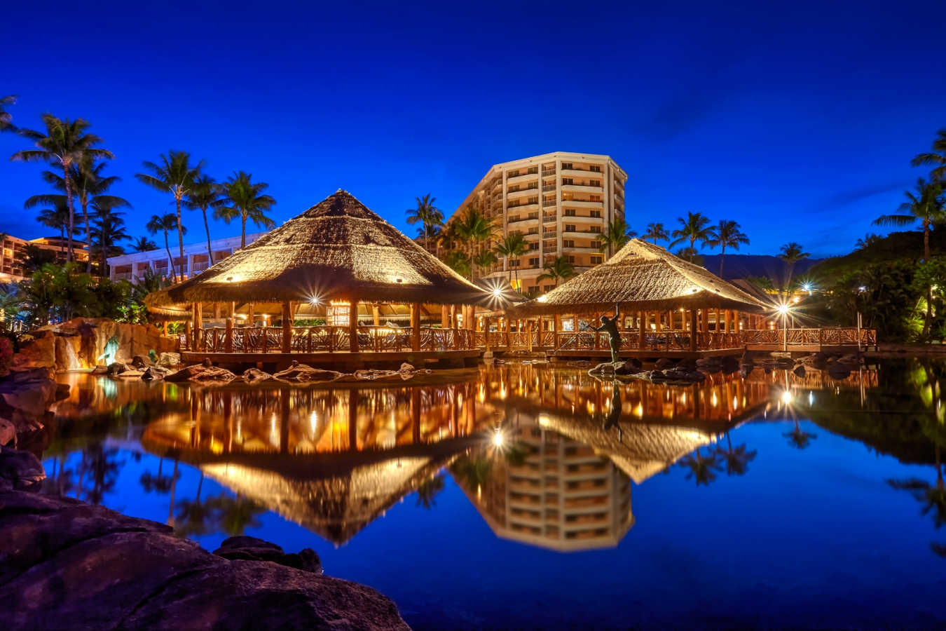 Grand Wailea at Night
