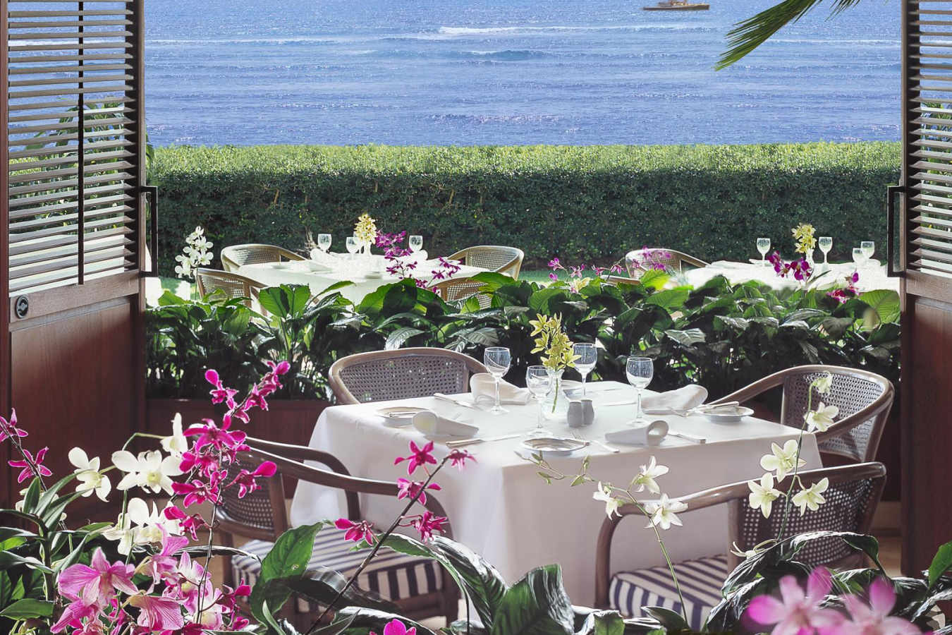 Al fresco dining - Halekulani