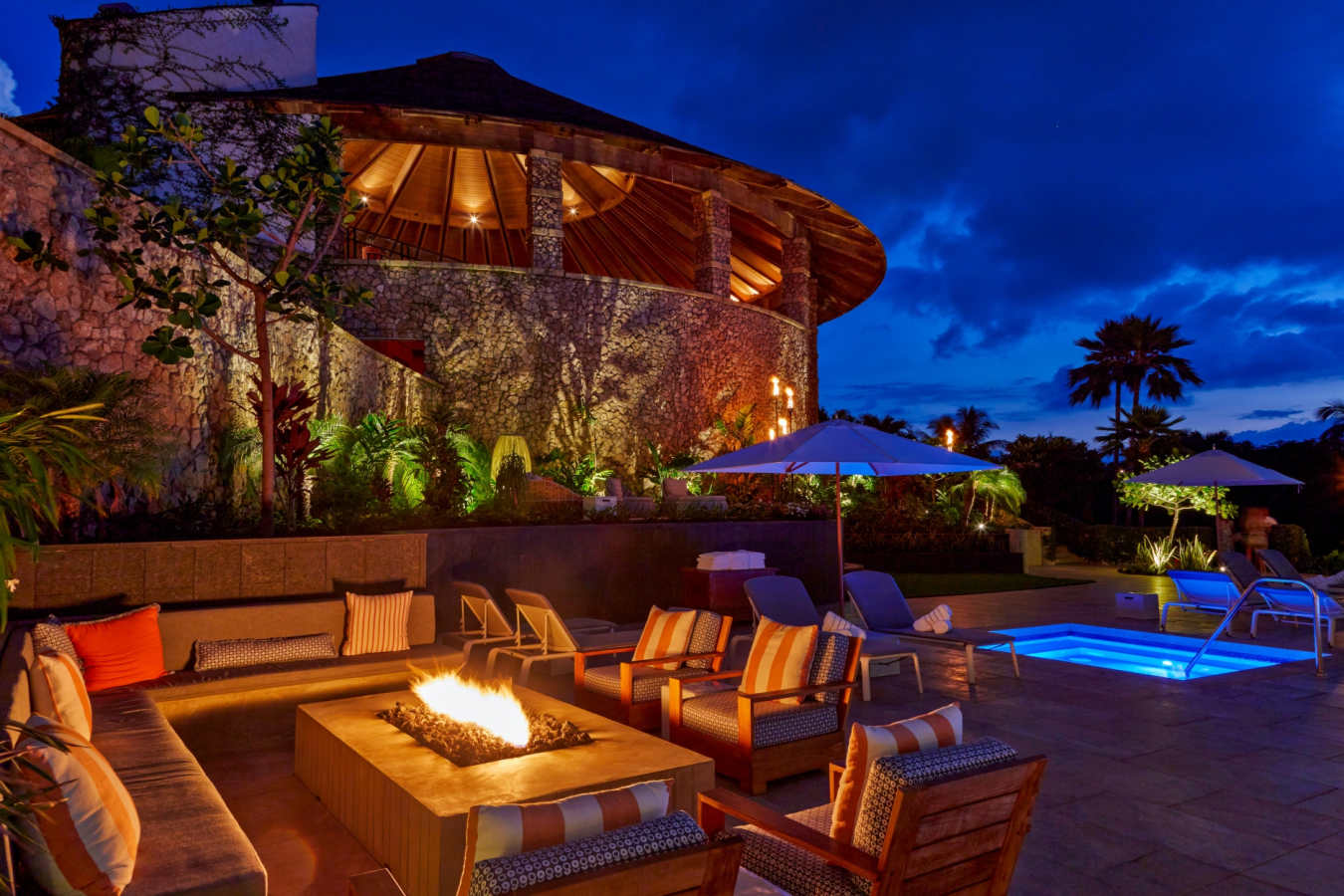 Hotel Wailea Firepit