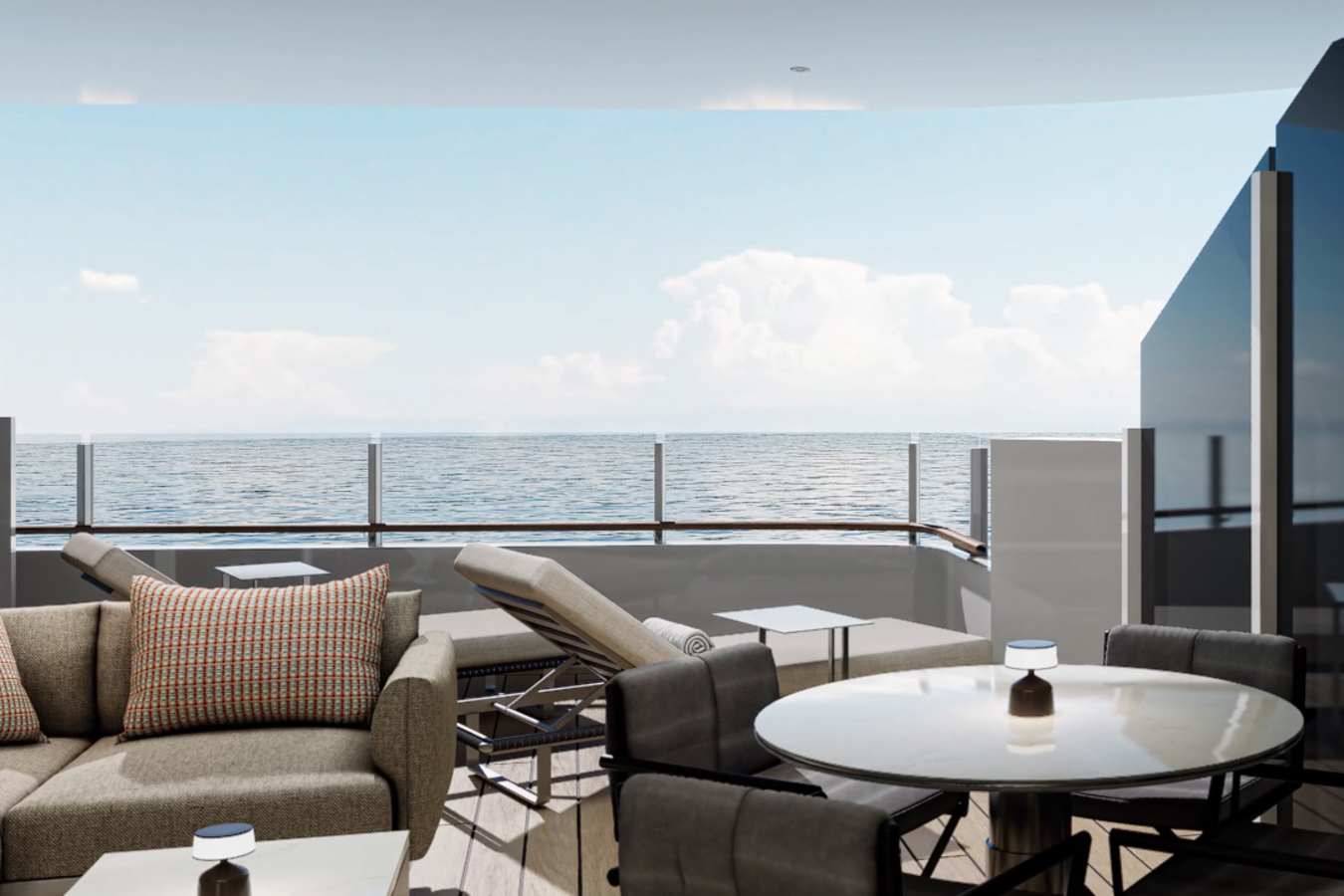 Ilma Suite Deck Area