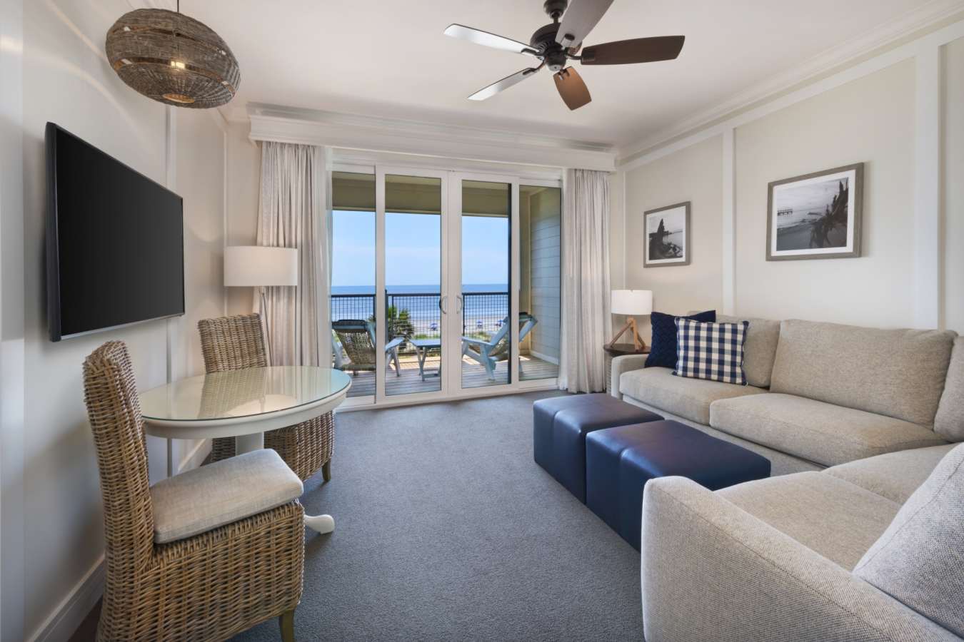 Suite Living Room - Jekyll Ocean Club