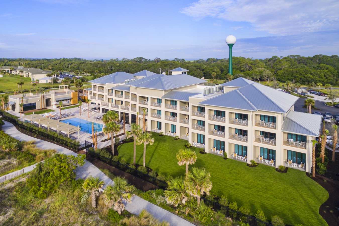 Aerial View - Jekyll Ocean Club