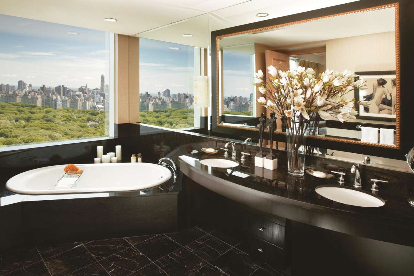 Oriental Suite bath - Mandarin Oriental New York
