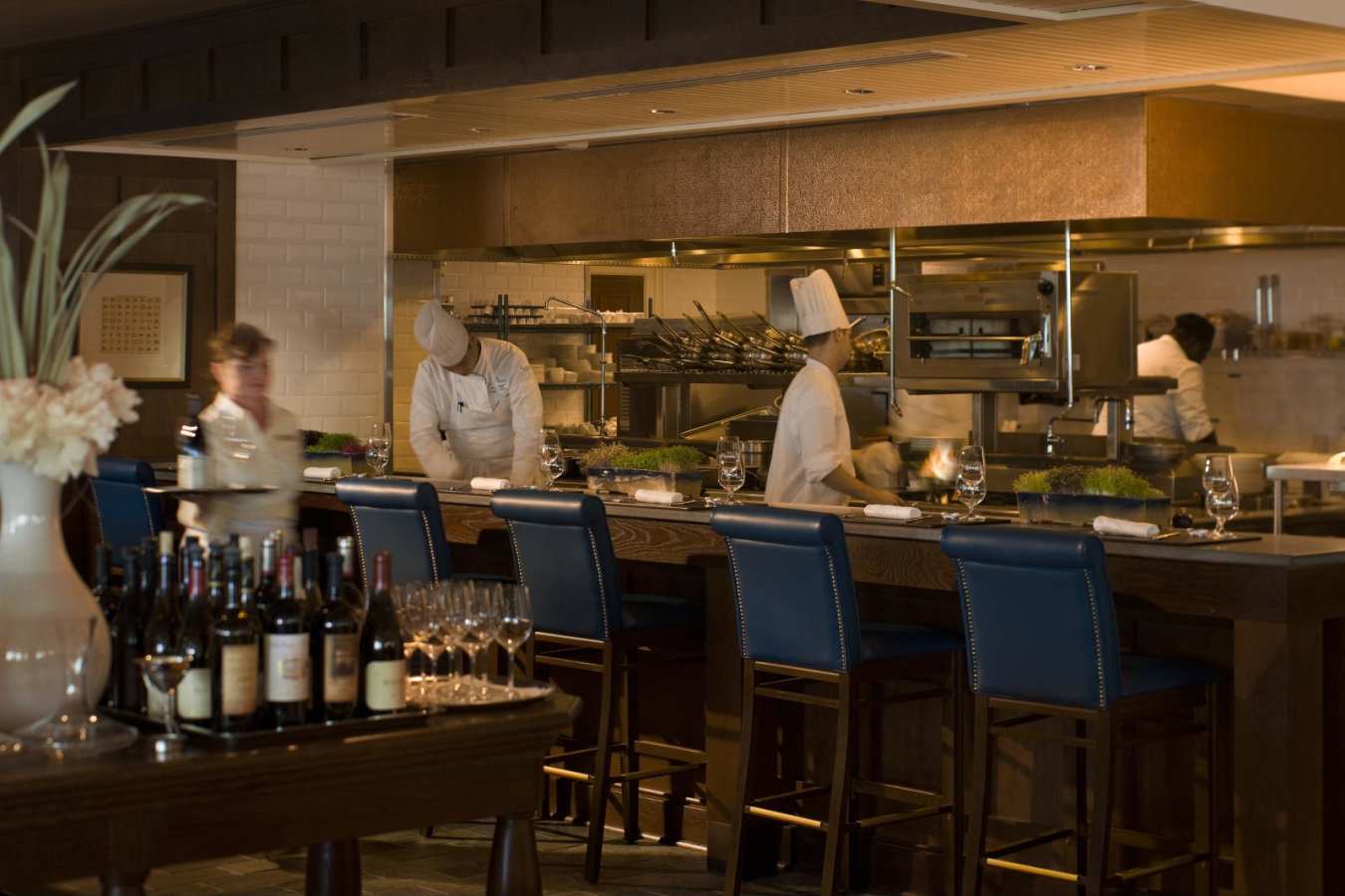 Open Kitchen - Ocean House at Watch Hill