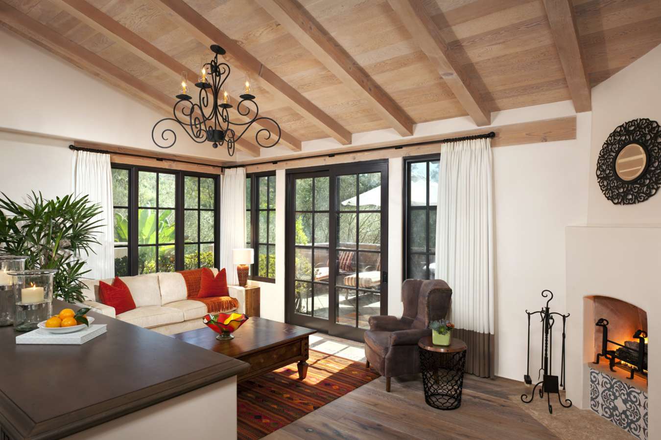 Casita Studio Living Room - Rancho Valencia