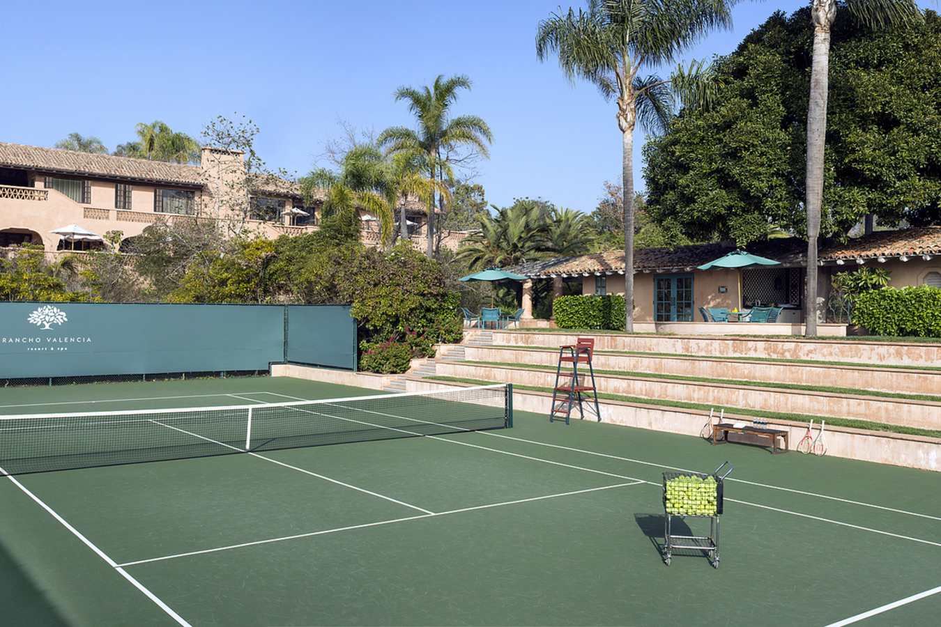 Tennis Courts - Rancho Valencia