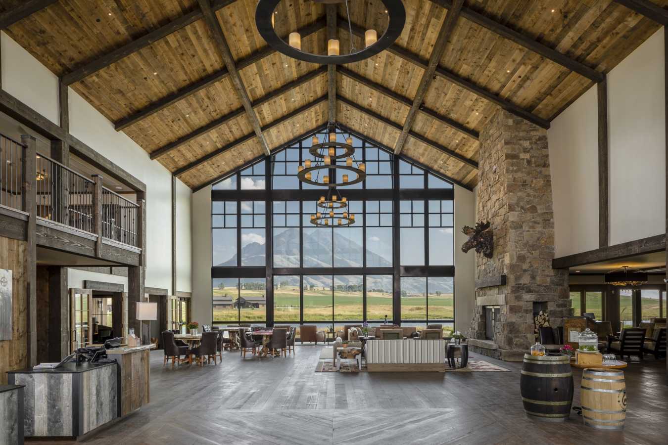 Main Lodge Lobby - Sage Lodge