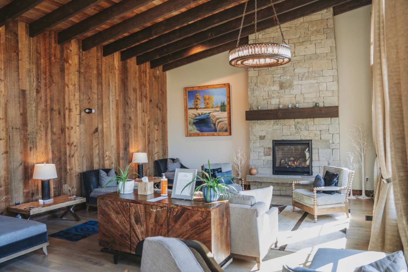Spa Relaxation Lounge - Sage Lodge