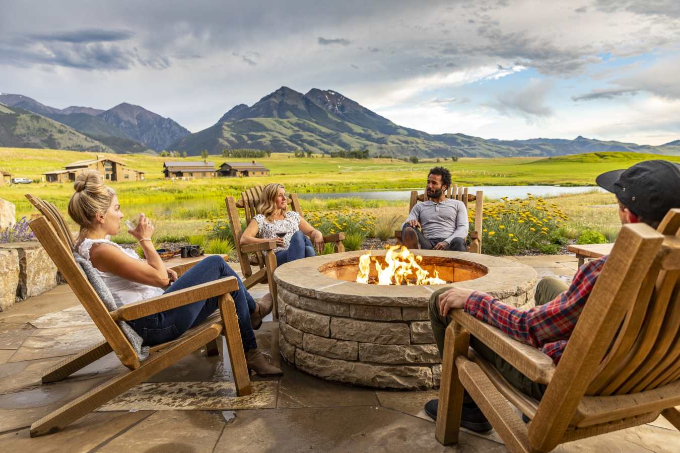 Summer Firepits - Sage Lodge