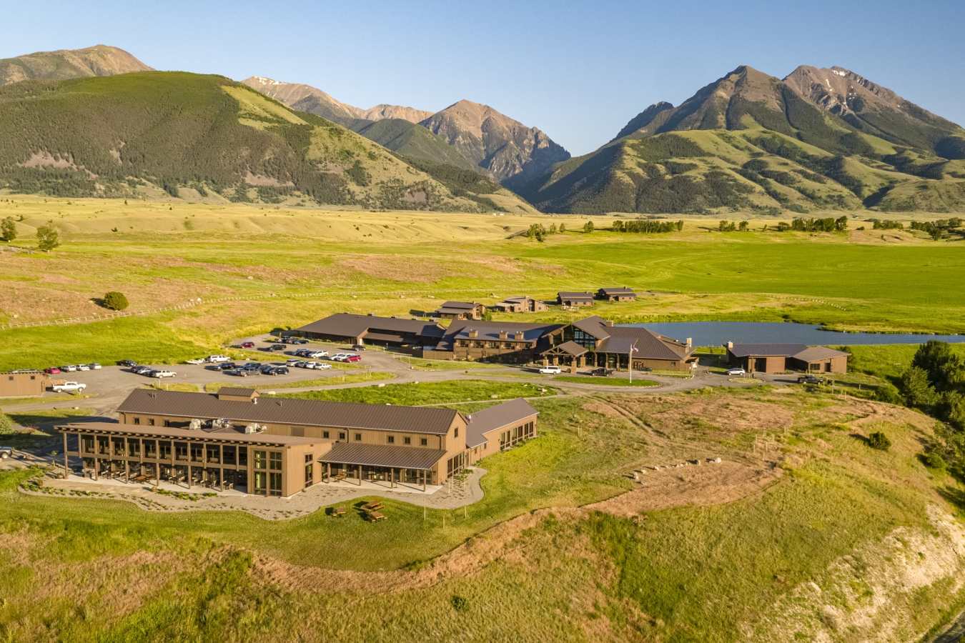 Aerial View - Sage Lodge