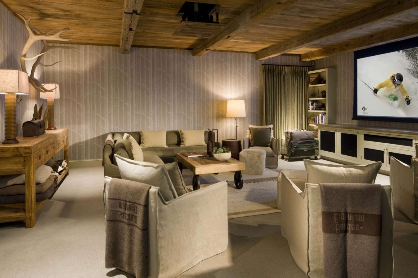 Media Room - Scarp Ridge Lodge