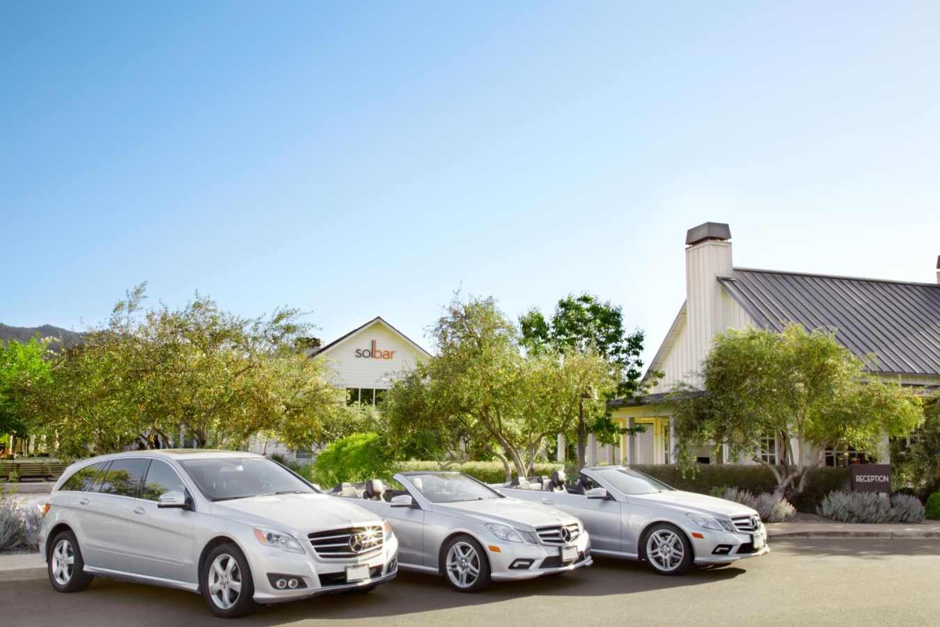 The Calistoga Mercedes'  - Solage Calistoga