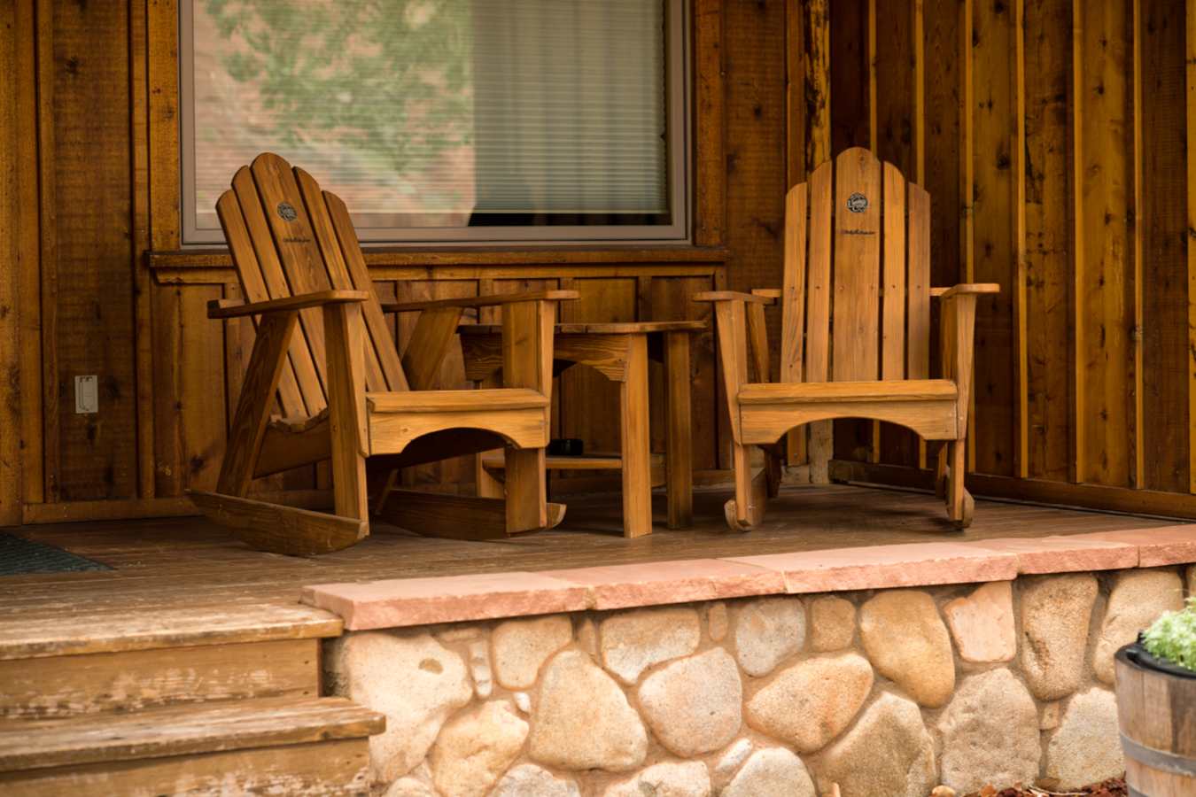 Adirondack chairs - Sorrel River Ranch