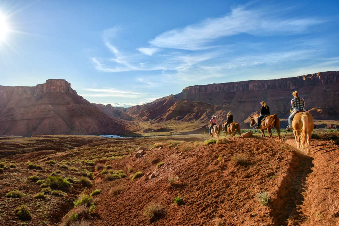 Trail ride - Sorrel River Ranch