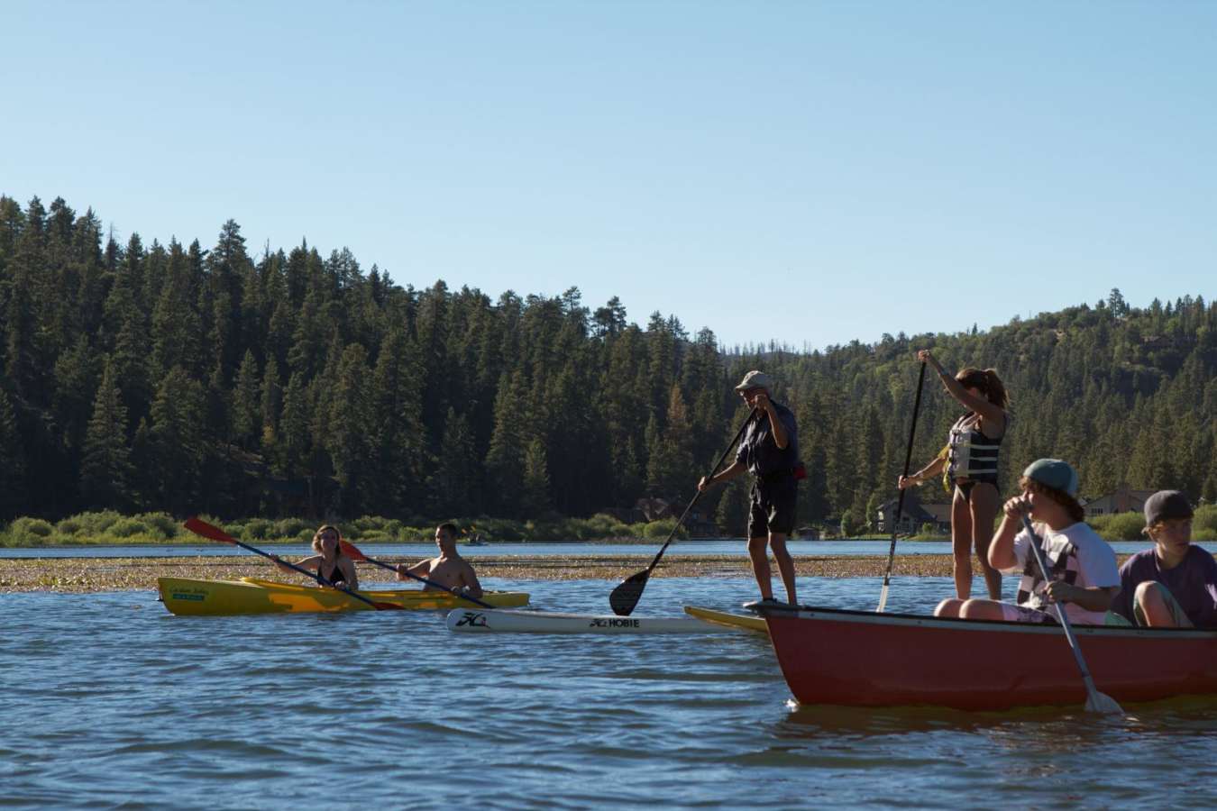 Out on the Lake - Yosemite