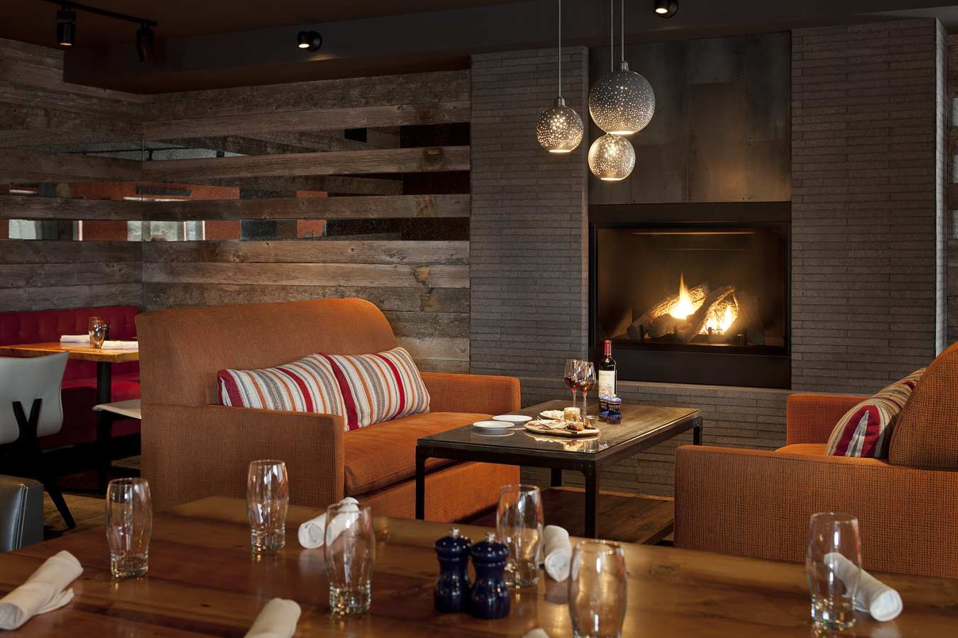 Spur fireplace, Teton Mountain Lodge & Spa