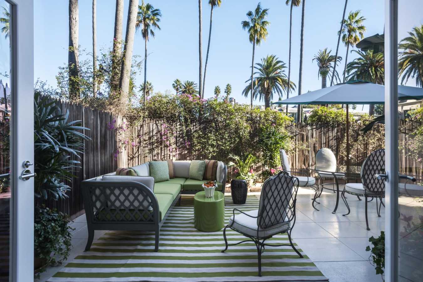 Suite Terrace - The Beverly Hills Hotel Sunset Boulevard