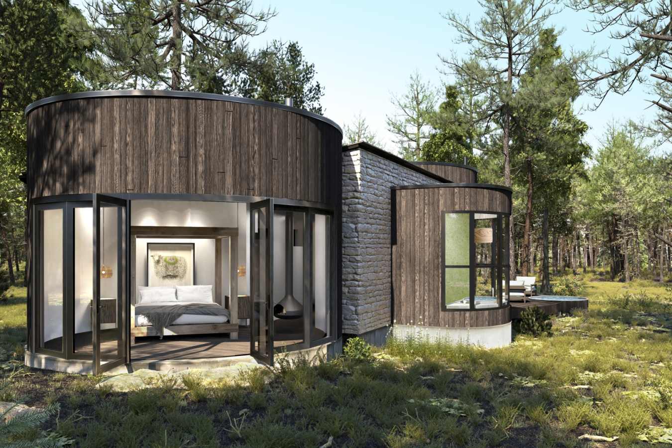 Roundhouse Bedroom - The Green O