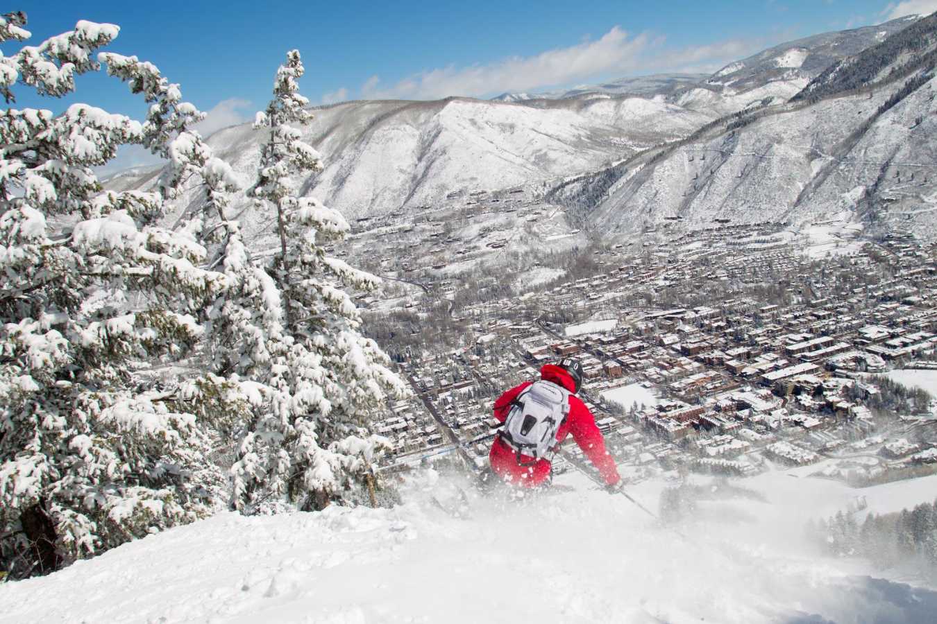 Aspen skiing - The Little Nell