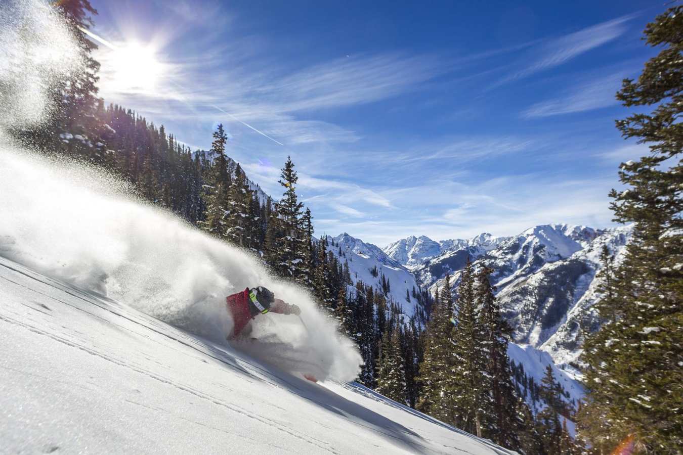 Aspen skiing - The Little Nell