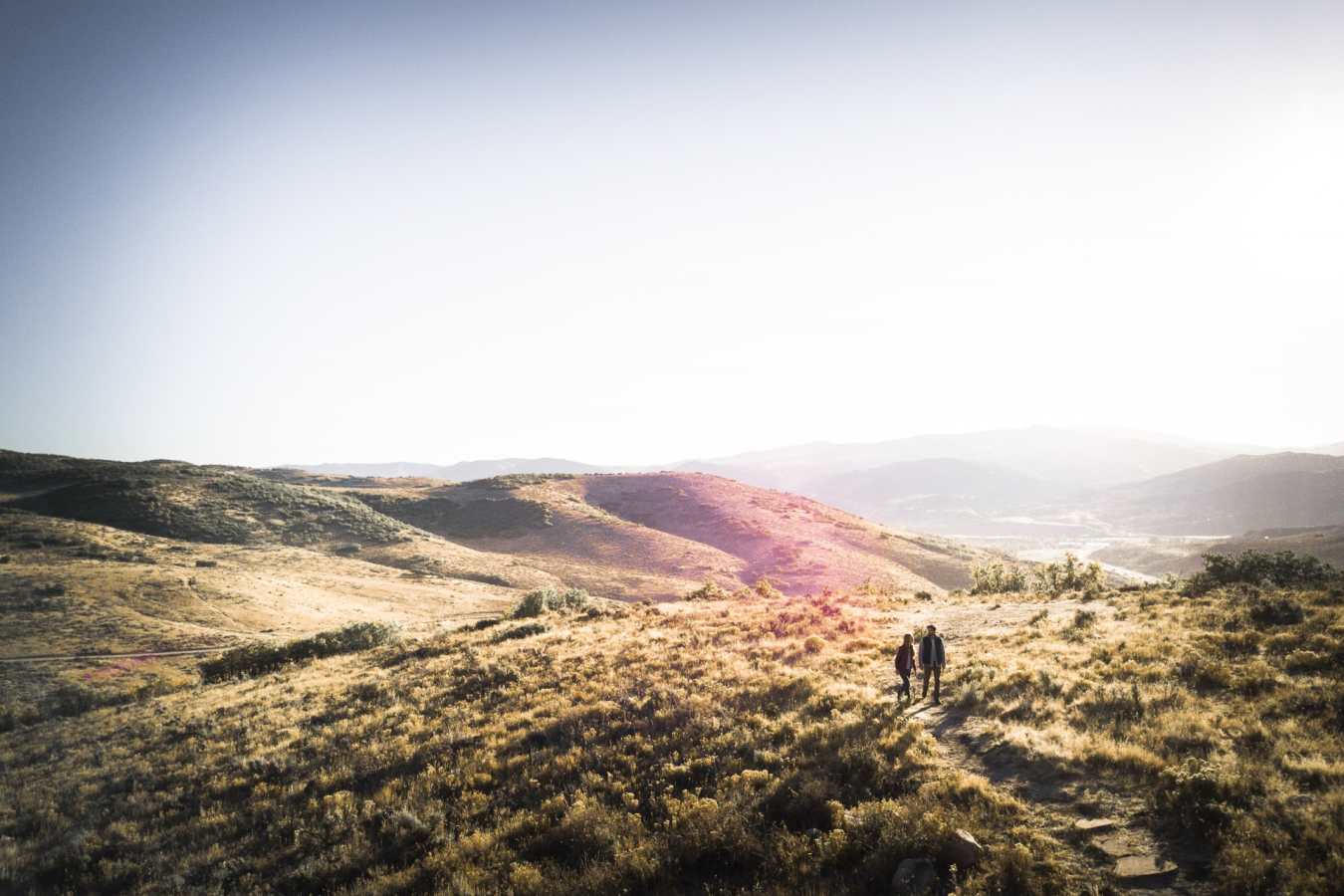 Hiking at The Lodge at Blue Sky