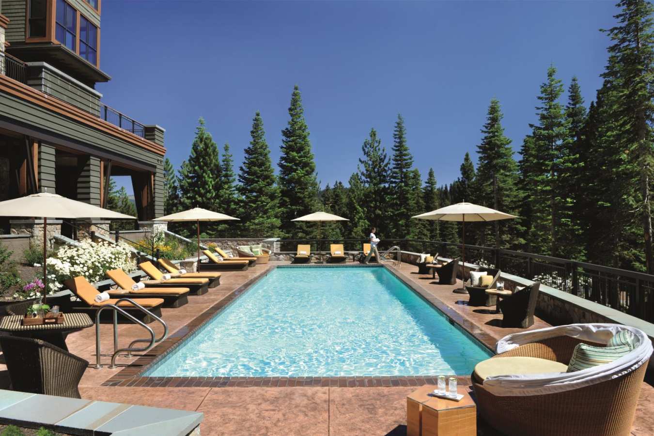 Pool View - Ritz Carlton Lake Tahoe