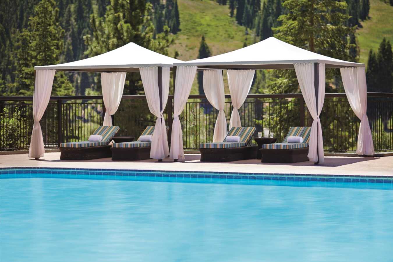 Pool Cabana - Ritz Carlton Lake Tahoe