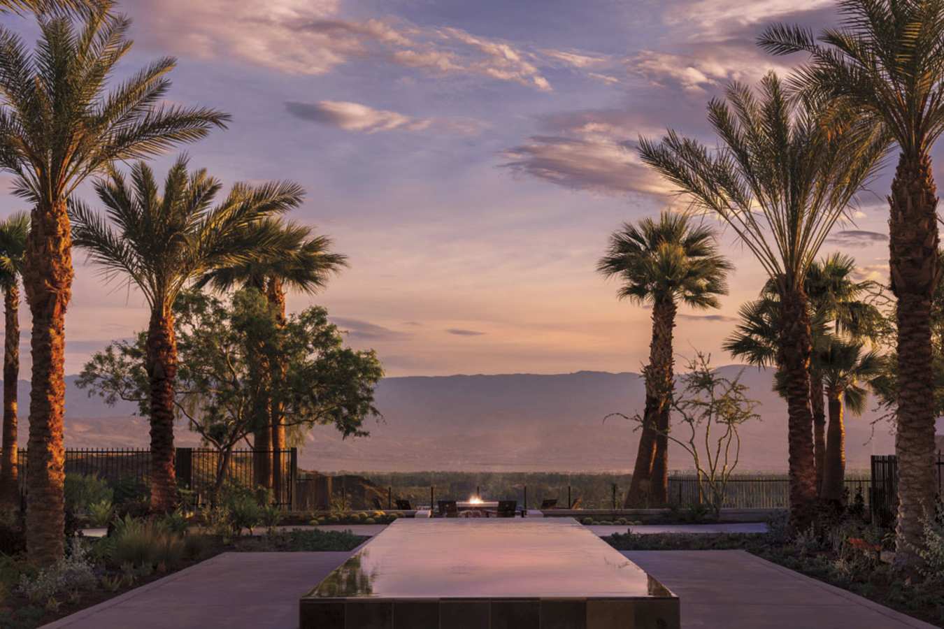 Sunset - Ritz Carlton Rancho Mirage 