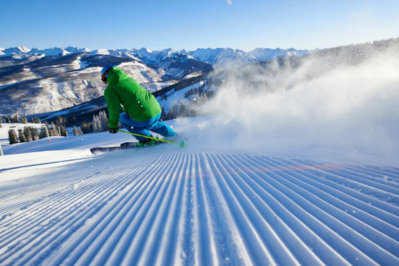 Skiing in Vail