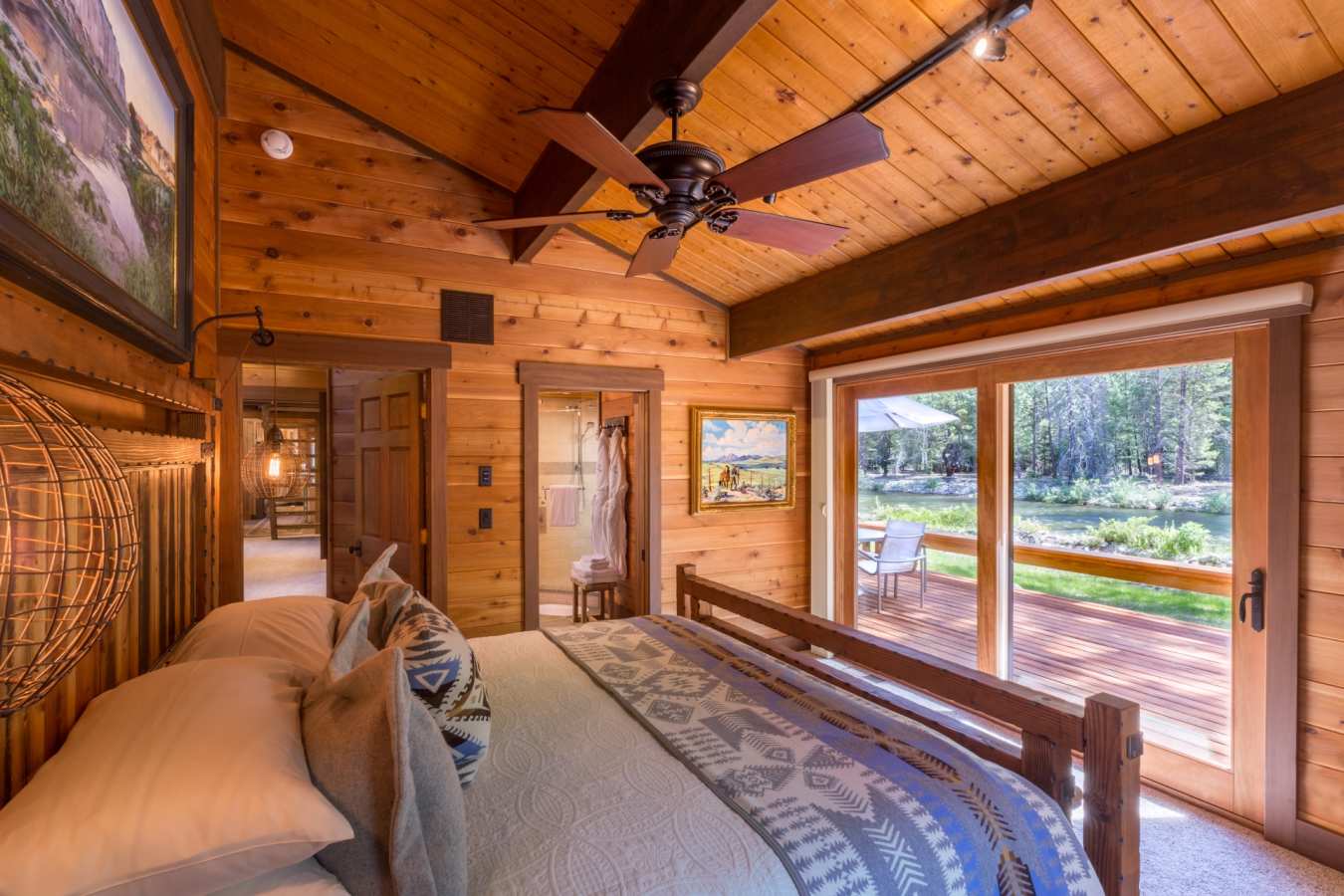 Riverside Bedroom - Triple Creek Ranch