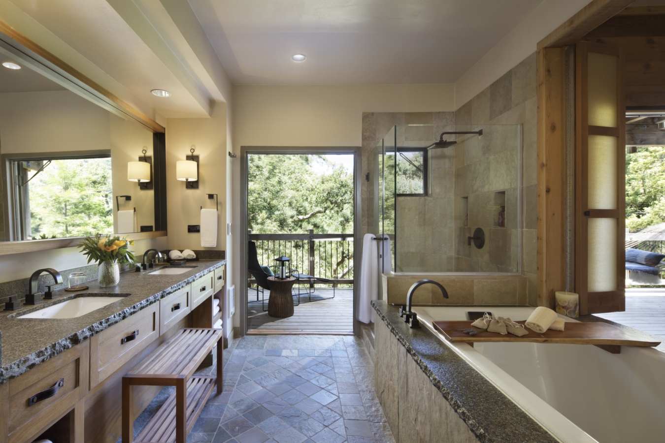 Big Sur suite bathroom - Ventana Big Sur, An Alila Resort