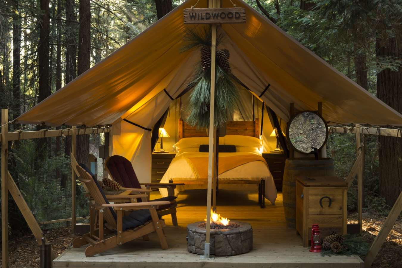 Luxury tented camp - Ventana Big Sur, An Alila Resort