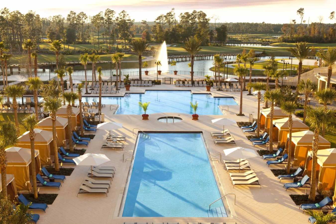 Main pool at Waldorf Astoria Orlando