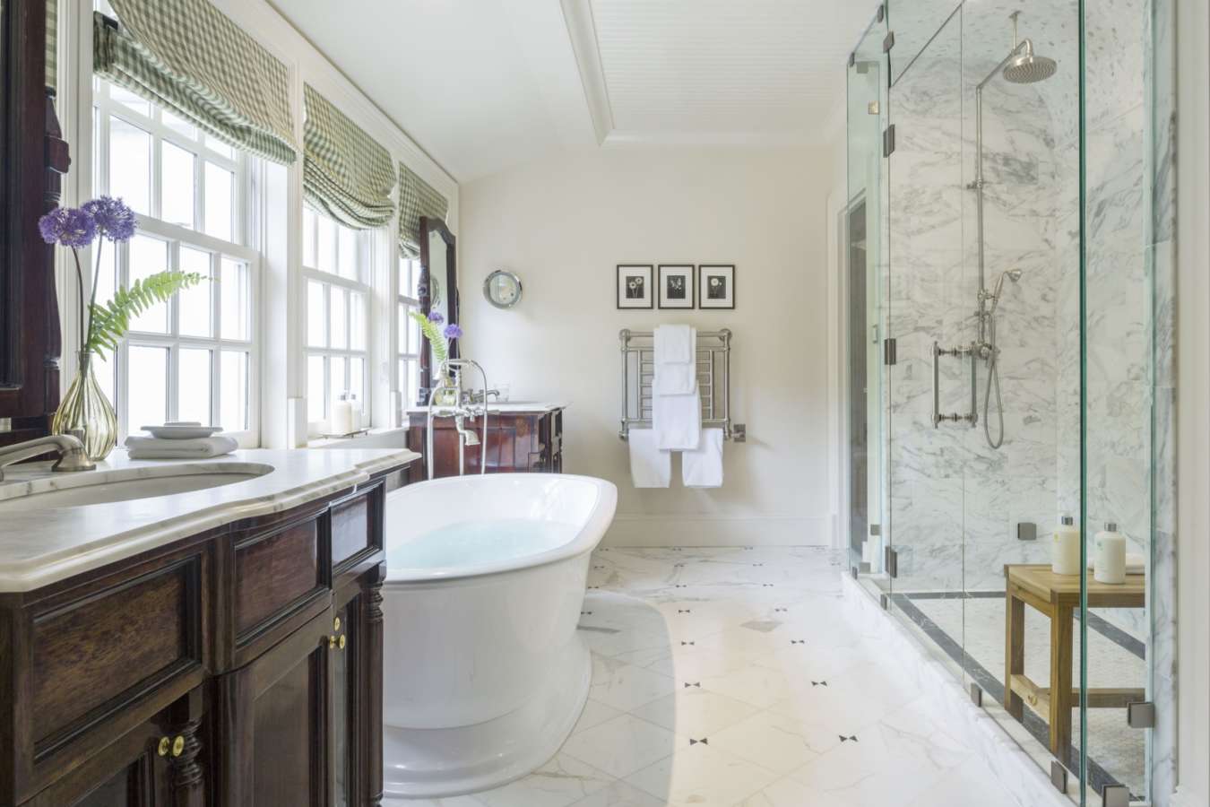 Laurence Rockefeller Suite Bathroom - Woodstock Inn