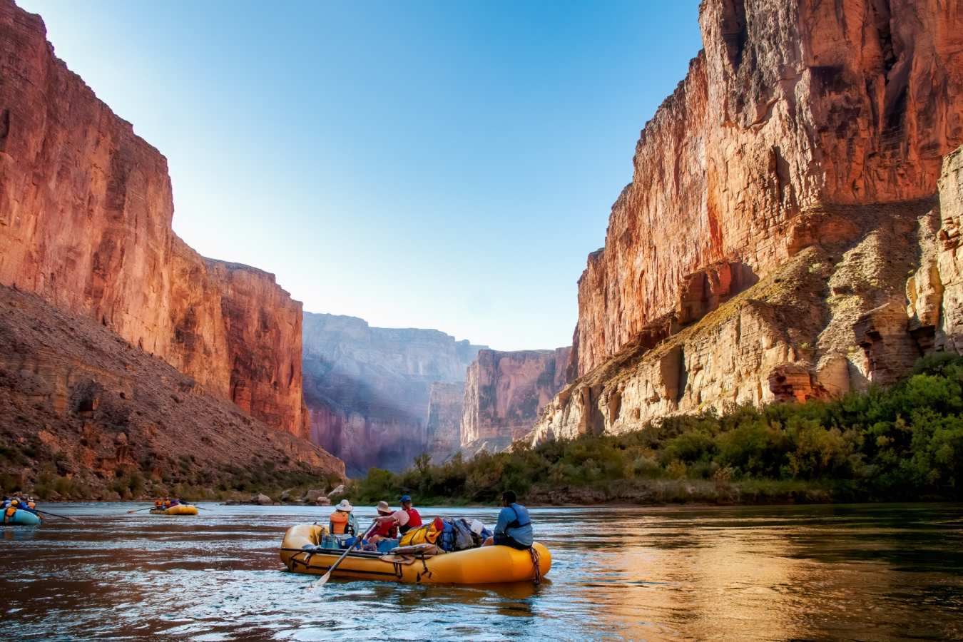 Rafting on The Colorado River