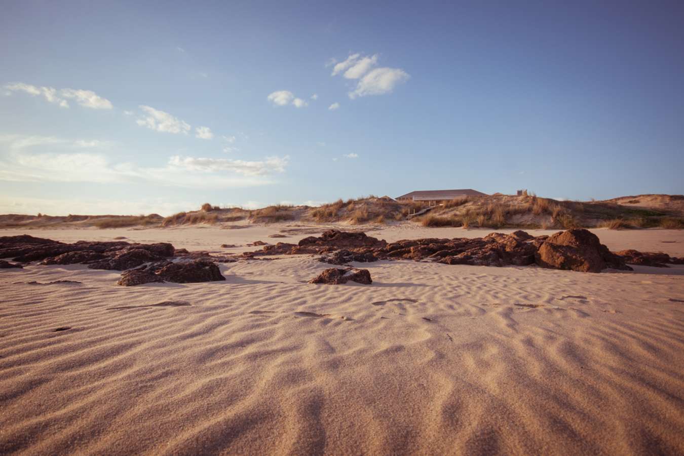 Sand dunes at Bahia Vik - Bahia Vik